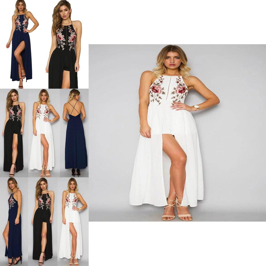 Elegant New Women's Formal Long Chiffon Prom Evening Party Bridesmaid Maxi Dress