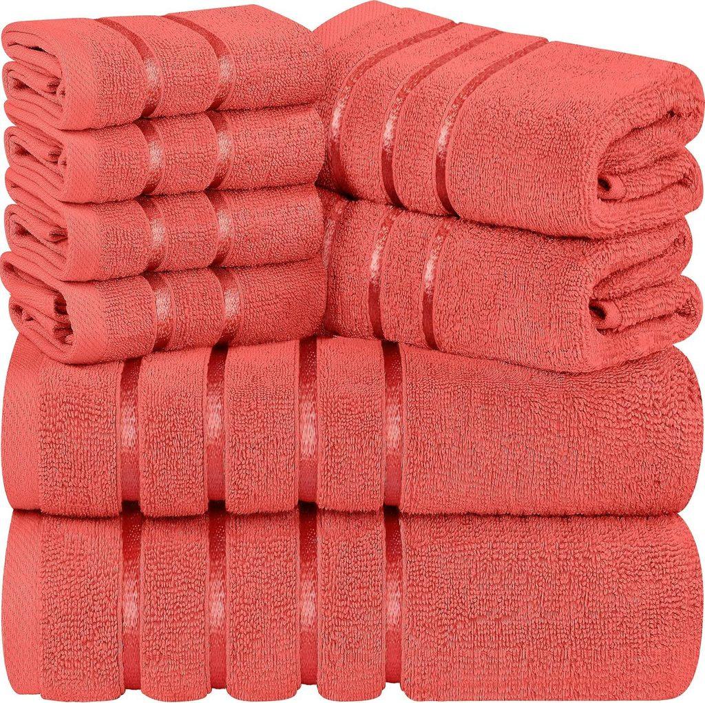 Pure Cotton Absorbent Bath Towel With Soft Texture For Daily Home Use