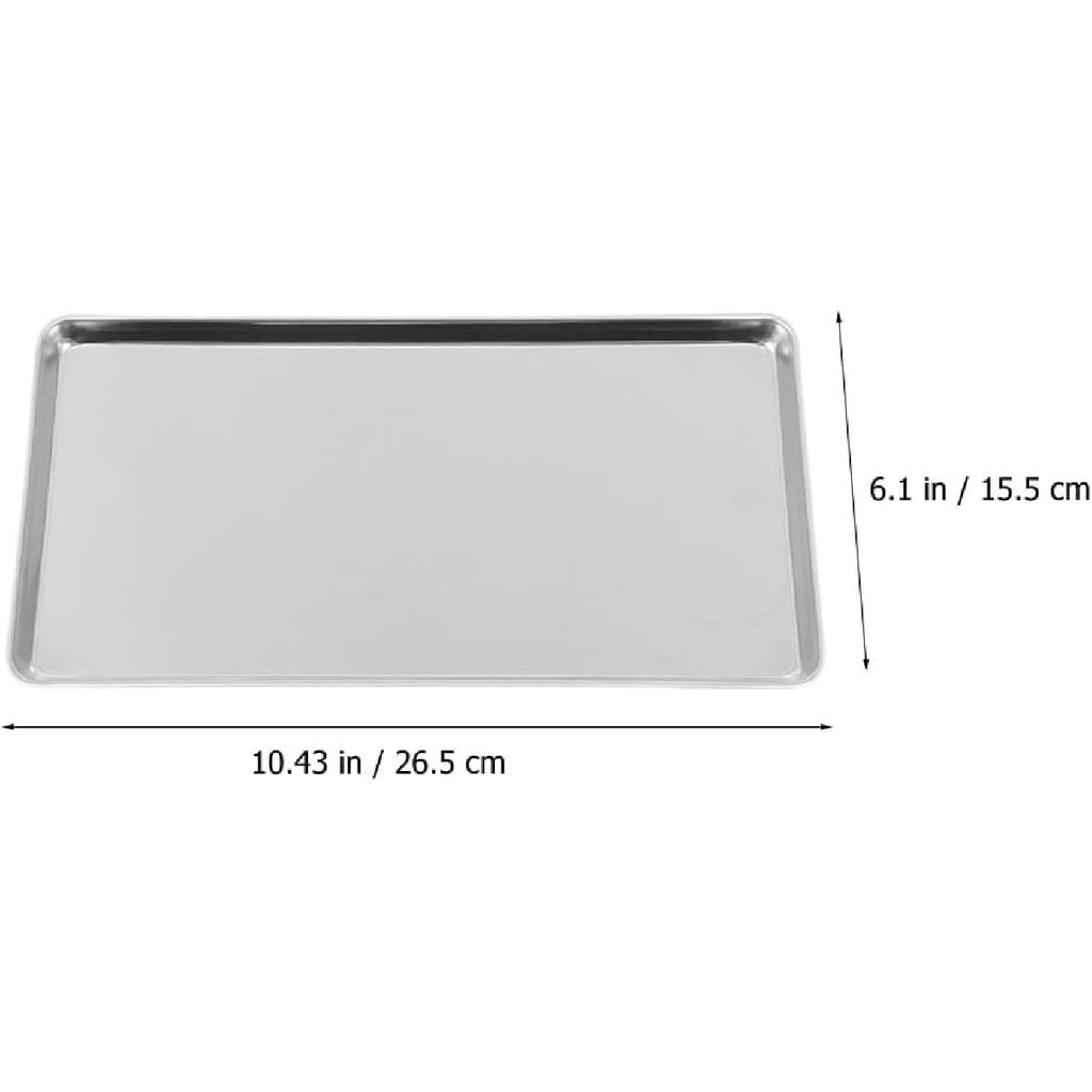 Stainless Steel Steam Food Pan with Lid Versatile Catering Food Storage Box for Charcuterie Lunch and Home Supplies for Food Prep and Serving