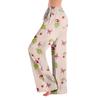 Pajama Pants, Sleepwear, Casual Drawstring Elastic Waist Pants, Comfortable Straight-leg Loose Pants