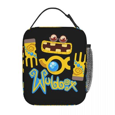 Seltenes Wubbox My Singing Monsters Videospielprodukt Isolierte Lunchtasche Arbeit Essensbox Auslaufsicher Einzigartige Kühltasche Thermische Bento-Box