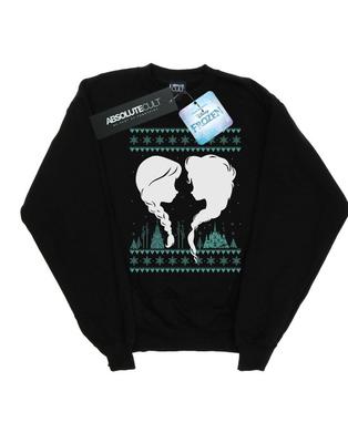 Girls Frozen Christmas Sisters Sweatshirt