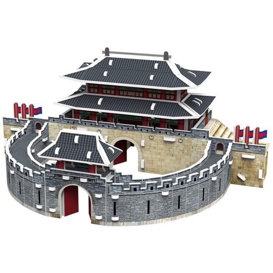 Paper Rock Suwon Hwaseong Paldalmun 3D Puzzle WA116 — фото 2