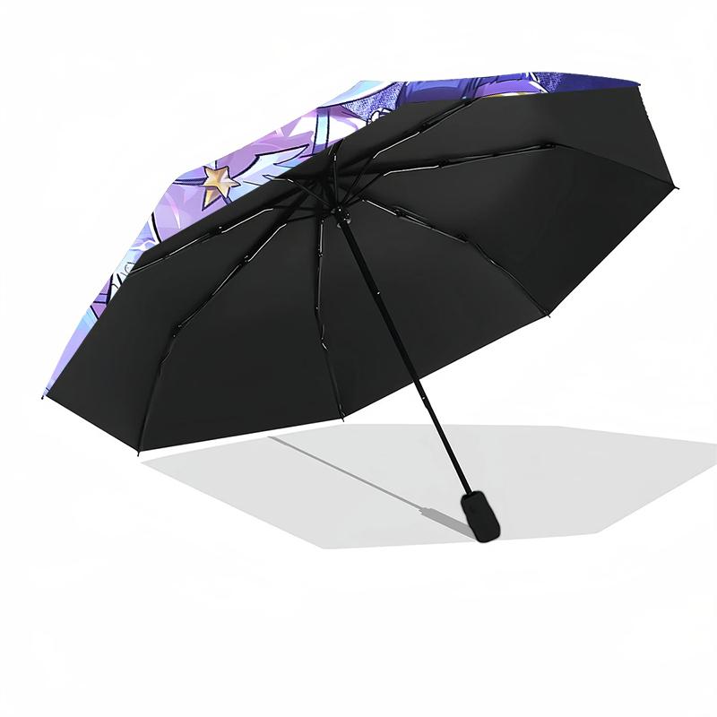 1pc KPop Demon Hunters16 Umbrella, Sun Protection, And UV Shielding. It Has Eight Sturdy Ribs for Outdoor Use And Perfect Gift
