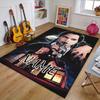 Custom Addams Family Wednesday Mat Personalized Name, Polyester Washable Indoor Entryway Rug, Gift for Christmas, Easter, Thanksgiving Day