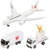 TAKARA TOMY Tomica World 787 Havaalanı Seti (JAL) Beyaz Tek Beden