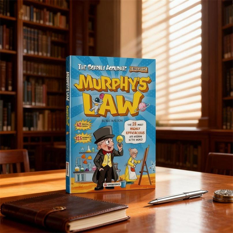 Murphy's Law Learning Book for Kids 8-12 Years Old Educational Comic Book Gifts Children Popular Science Books GZW