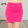 Sexy Women High Waist Pencil Mini Skirt Office Lady Hip Wrapped Solid Color Elastic Bodycon Short Skirt Female Clothing