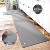 Waterproof Non-slip PVC Floor Mat: Oil-proof, Wipeable Leather, Dirt-resistant, Anti-fatigue.
