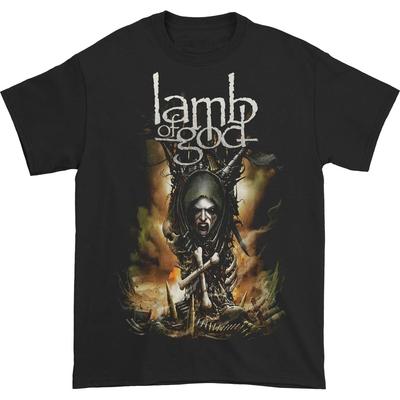 Lamb of God BAND Black 100% Cotton Short Sleeve Size S-4XL T-Shirt Unisex T-Shirt