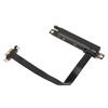 PCIe Extension Cable 20cm 32Gbps Transmission Rate PCI E 3.0 X1 Black Adapter for Graphics Card