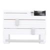 Plastic Wrap Dispenser Wall Mount Easy Installation Space Saving Multipurpose Foil Dispenser for Kitchen