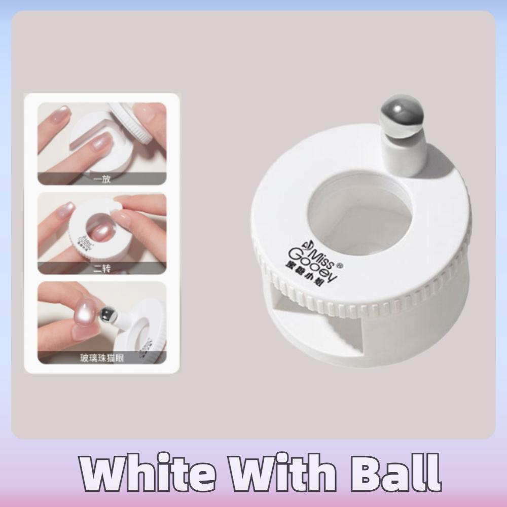 Schnelles & Einfaches Katzenauge Nagelmagnet Rotierendes Breites Licht Glasperleneffekt Professionelles Automatisches Multifunktionswerkzeug für Anfänger