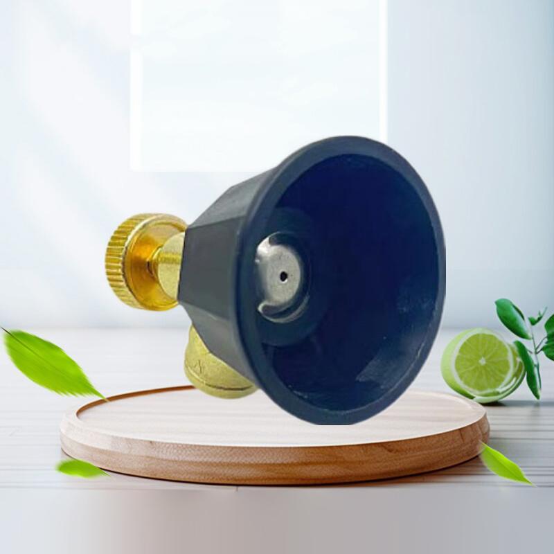 Copper High Pressure Pesticide Sprayer Nozzle Watering Adjustable Irrigation Air Vortex Nozzle Gardening Pest Control