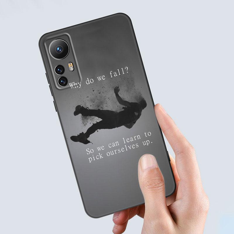 Sentence Quotes Phone Case For Xiaomi Mi 10T 11i 11T Note 10 11 Lite NE F1 POCO F3 M3 X3 GT NFC M4 X4 Pro 5G Soft Black Cover