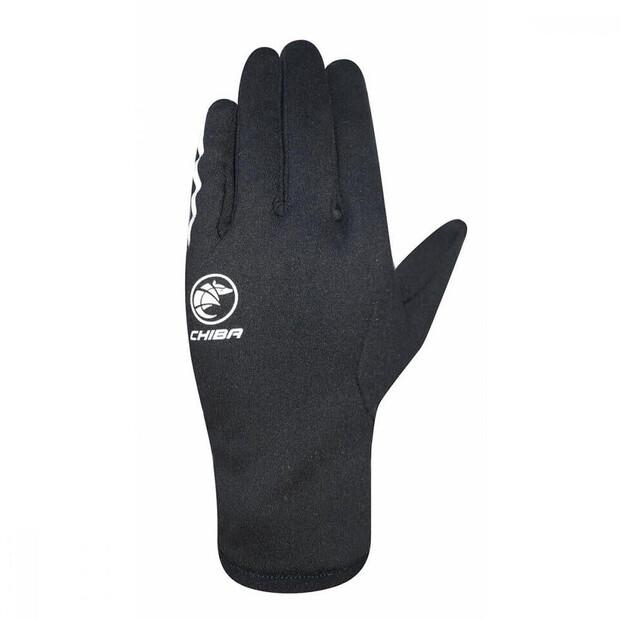 Велосипедные перчатки Chiba Thermostretch (черный) S