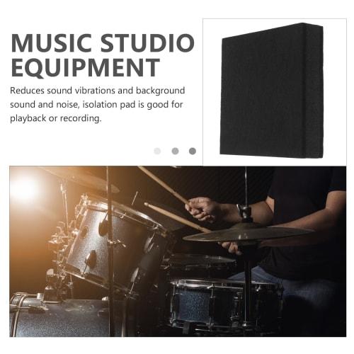 Totority Soundproofing Pad, Cushion and Shock Absorbing Pad, Sound Absorbing, Shock Absorbing Pad, Subwoofer Isolation Pad, Soundproofing Pad, Subwoof