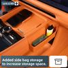 Center Console Wireless Charger Silicone Pad with Storage Box for Lynk & Co 900 2026 Dustproof Anti-scratch Protective Mat