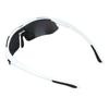 Outdoor Cycling Riding Polarized Fishing Glasses Mountain Bike Riding Sunglasses for Camping White