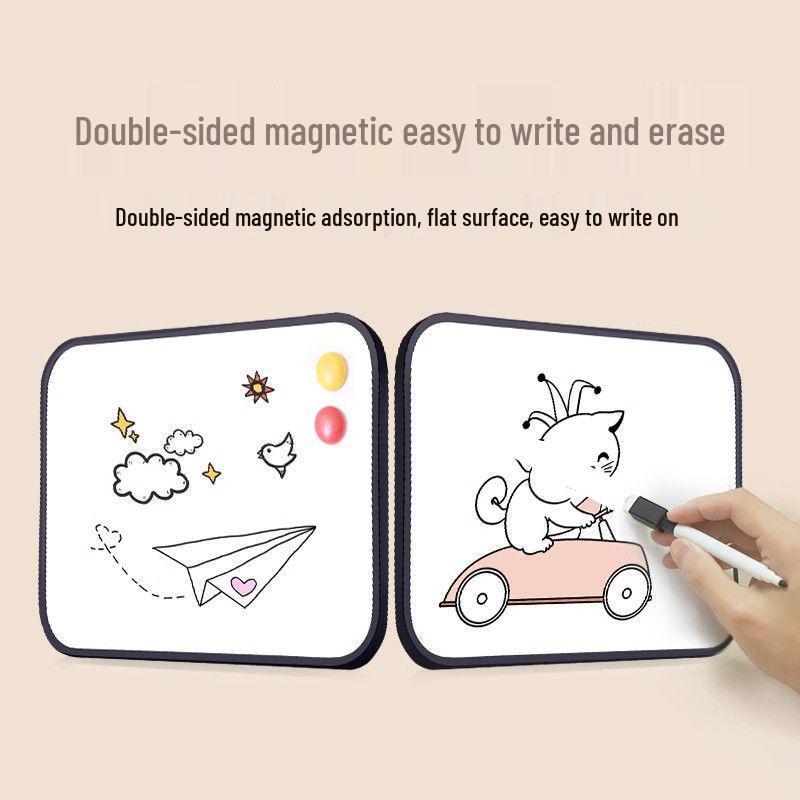 Double-Sided Magnetic Mini Blackboard: Erasable Wall-Mounted Teaching & Drawing Memo Board