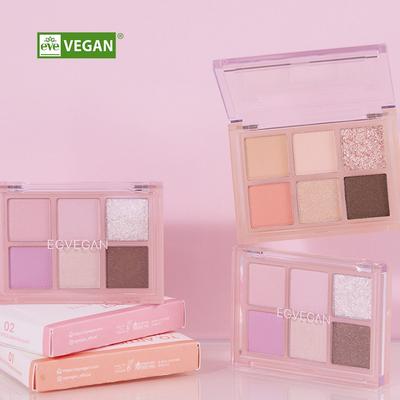 Easy Vegan Two Artist Shadow Palette, 02 Azalea Bouquet, 1 Piece
