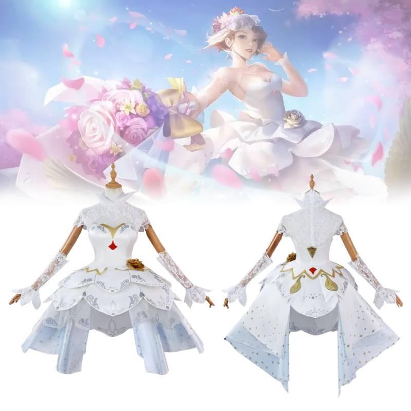 Of Kings Honor Xiao Qiao Cosplay Costume Set Party Accessories Fashion Fans
