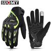 Full Finger Motorcycle Gloves Men Women Anti-Slip Abrasion Resistant Breathable Touchscreen Compatible Riding