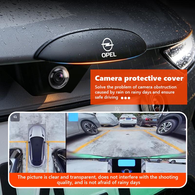 AAAYR1 For Opel Car Reverse Parking Camera Protective Cover Sticker Fit Accessories ADAM ASTRA J K CORSA E INSIGNIA MOKKA VIVA Meriva