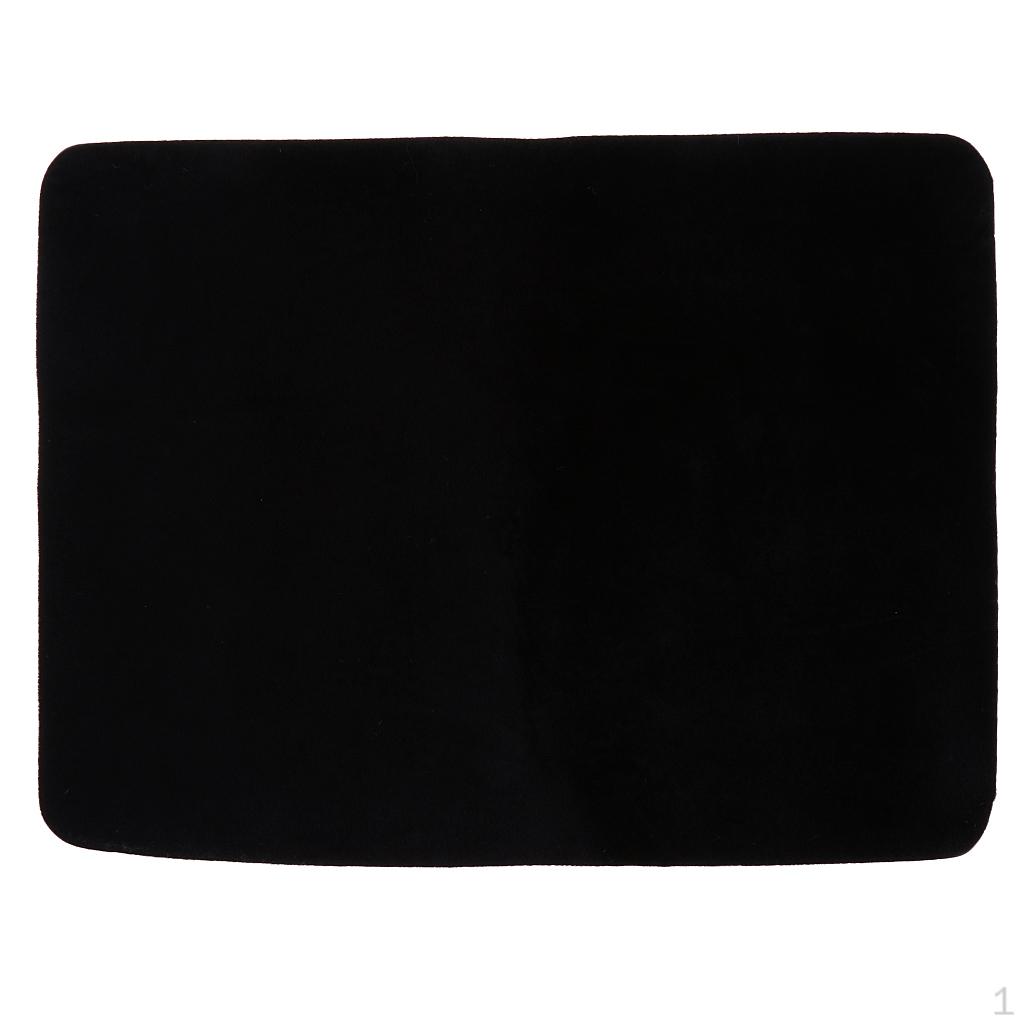 

Портативный карточный коврик для покерного коврика, 42 x 32 см, черный