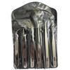 6Pcs/Set Stainless Steel Tweezers: Industrial Precision Repair Tool with Bent&Straight Tips, Ideal for Professional Repairs&DIY