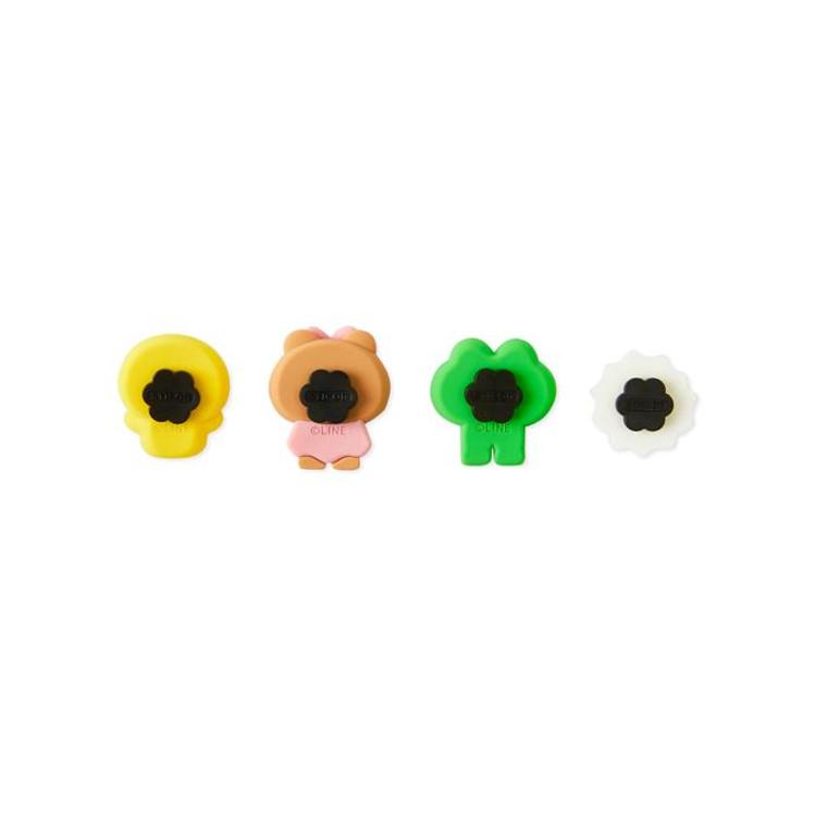 LINE FRIENDS Collet Minini Salini & Chonini & Lenini Dart Stickon Set