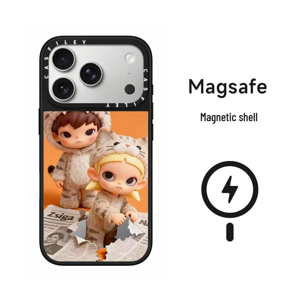 Xiaoye Guzi Jie Trendy Cute Phone Case for Apple Pro Max (Models 14, 15MagSafe, 16, 17)