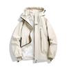 New Windproof and Waterproof Jacket for Men and Women Loose Single Outdoor Leisure Mountaineering Jacket