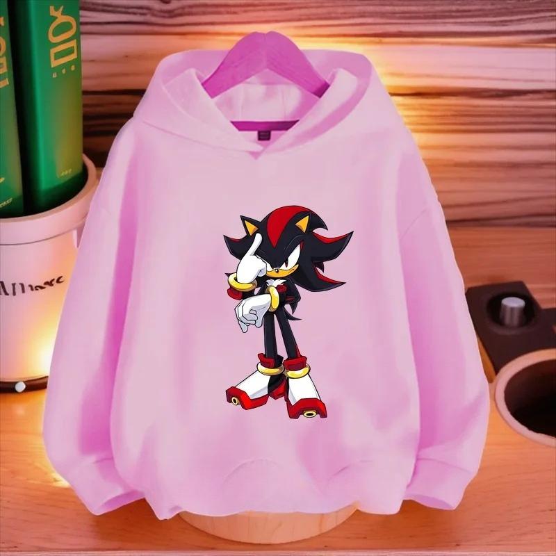 Детские модные свитшоты с мультяшным принтом, повседневные топы, худи, свитшоты для мальчиков 110