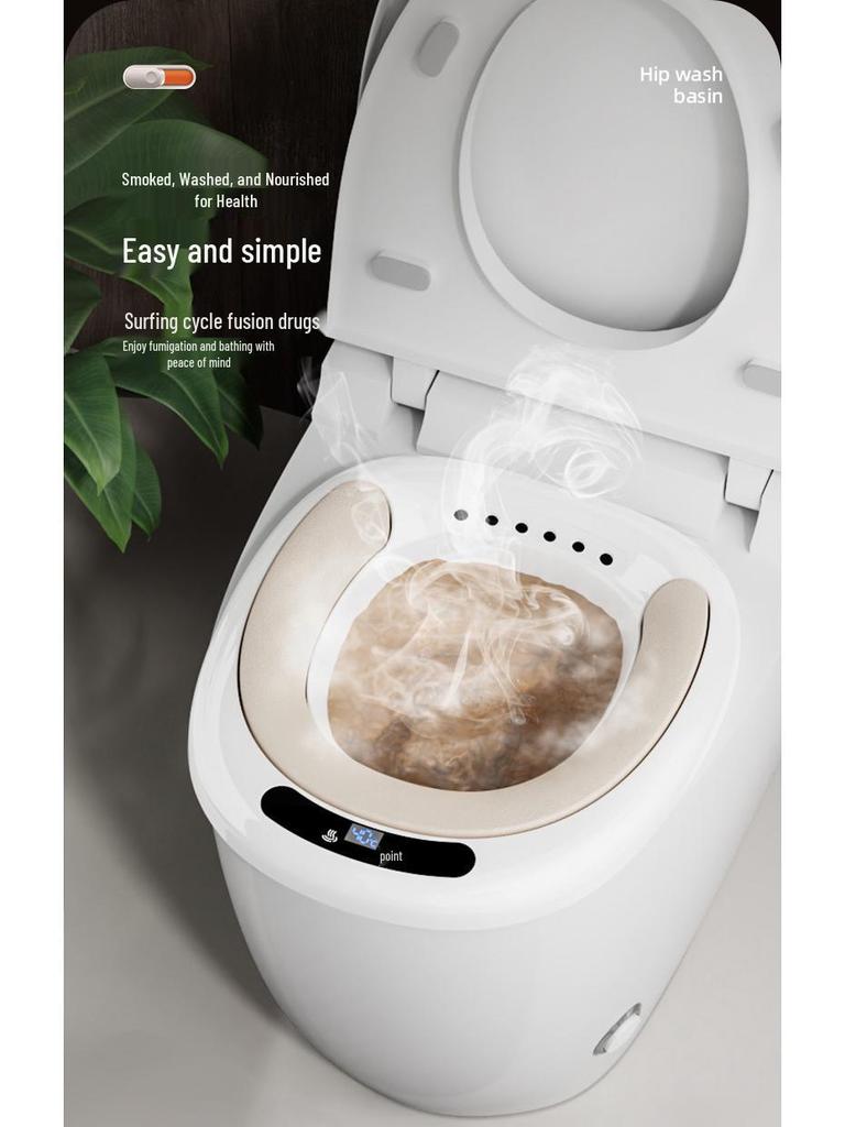 Electric Bidet Basin for Pregnant Women - No-Squat Special Wash, Soak, and Fumigation Toilet Accessory