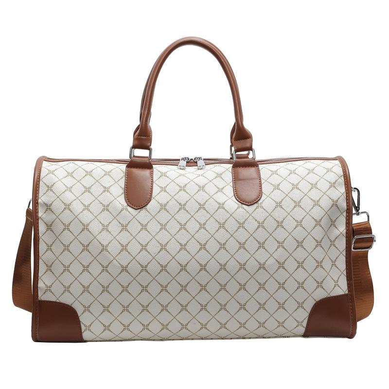 

Дорожная сумка для хранения с разделением на сухое и мокрое для женщин, ручная, для коротких поездок, сумка-дафл, большой вместимости, сумка для плавания, спортзала белый