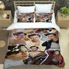 Singer H-Harry-Styles Ensembles de literie ensemble de literie exquis housse de couette ensemble de couette ensemble de literie de luxe cadeau d'anniversaire
