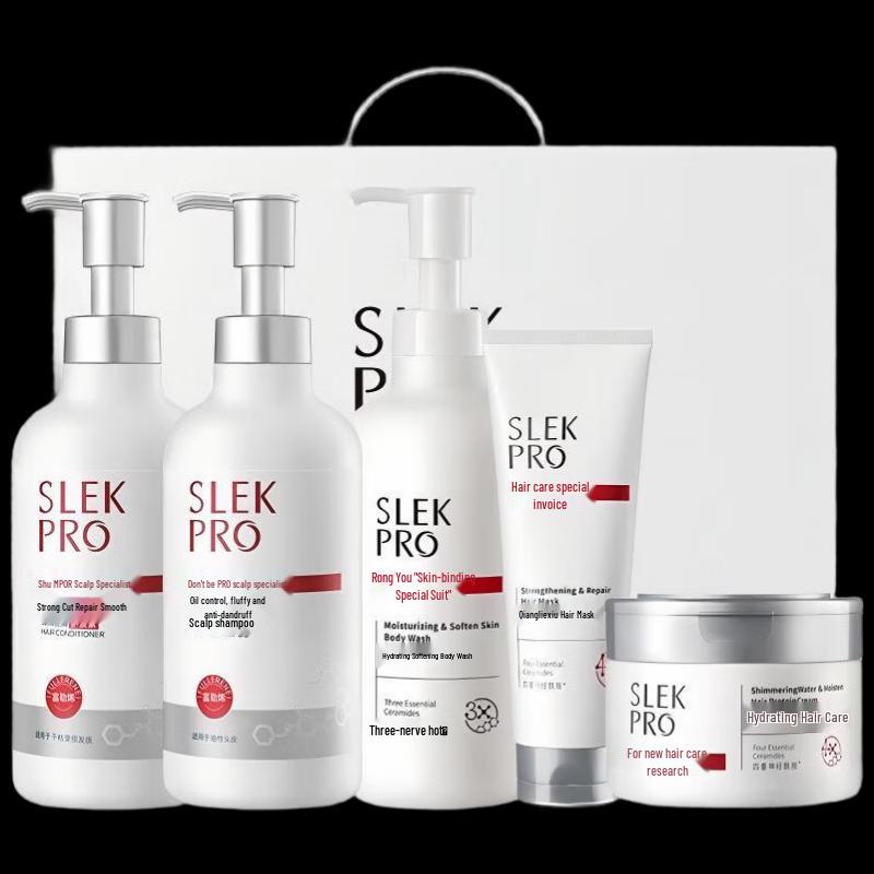 SLEK PRO Scalp Care 5-Piece Hair & Body Gift Set