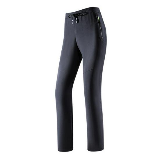 Summer Black Plus Size Quick-Dry Long Pants - Men's & Women's Casual Loose Fit, Breathable.