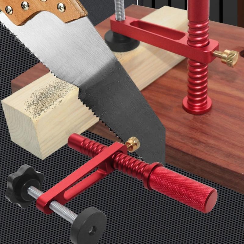 Aluminum Dog Clamps Quick Acting Hold Down, 19mm/20mm Holes Hold Down Clamps for Woodworking Table Workbench Accessories