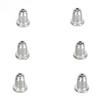 Earring Backs 925 Silver Replacement Secure Locking Studs Backs for Women Girls 3 Pairs