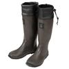 Rain Long with Storage Rain M [Ametohare] Boots, Boots, Foldable, Bag, AH-600, Roll-up Boots, Women's, Men's, (brown,