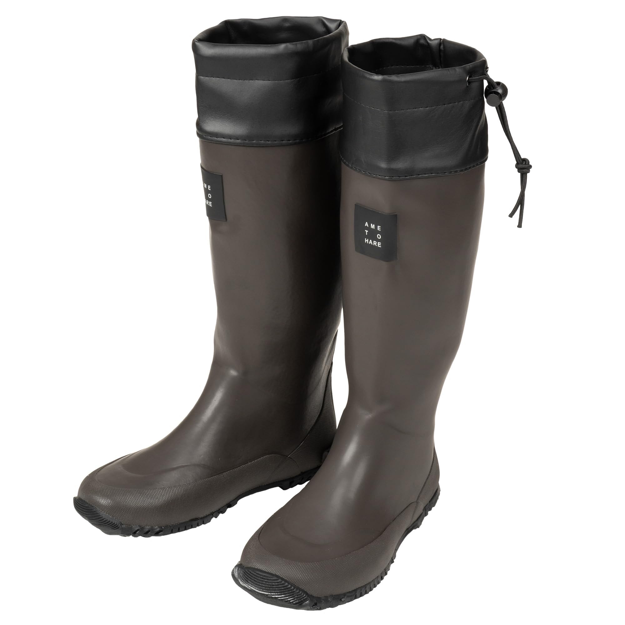 

Ametohare Rain Foldable with Storage and Size S AH-600 Roll-Up Boots, Bag, Women s Men s, (Brown, 23-Point Measurement, 5-Centenometers)