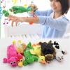 Soft Plush Stuffed Flying Monkey Chicken Frog Duck Pig Cow Animal Series Toy