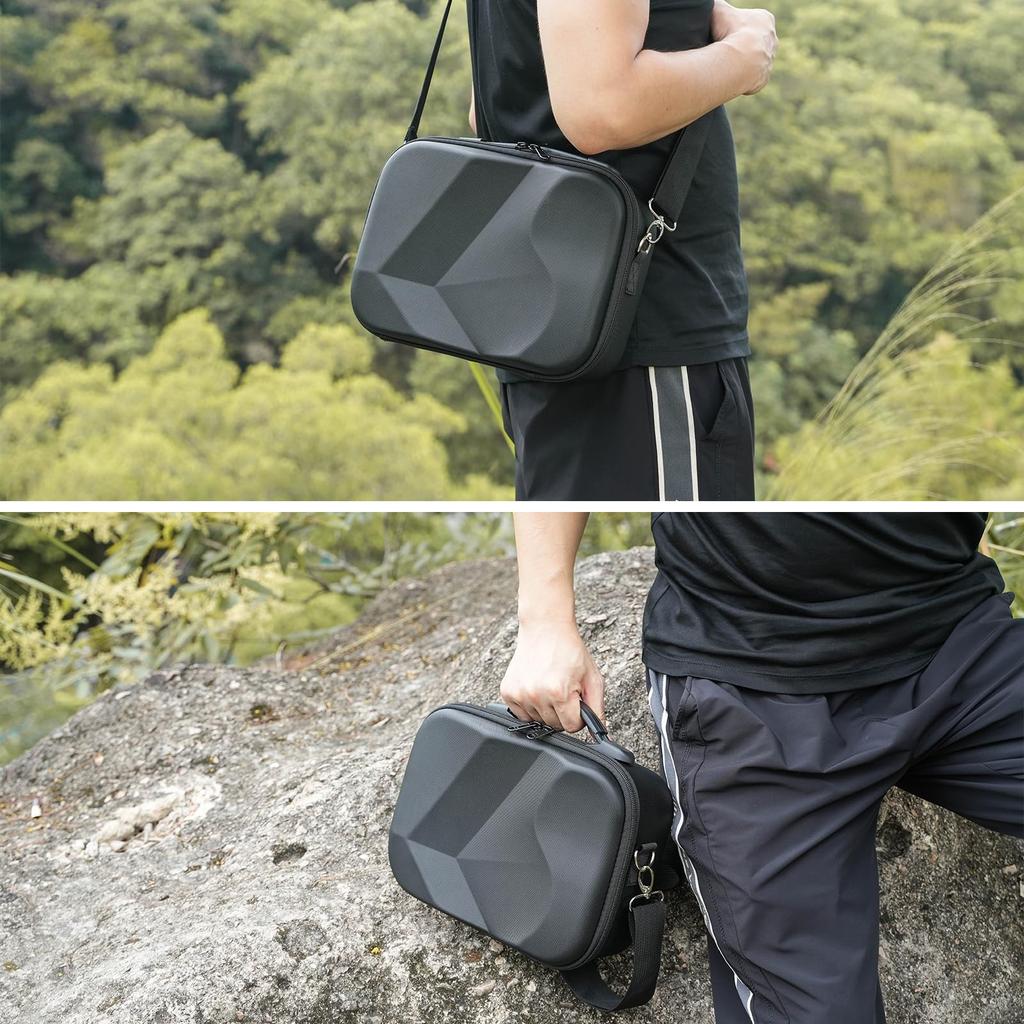 Maleta de Armazenamento para DJI Neo Fly More Combo, Bolsa de Ombro Rígida Portátil de Viagem para Drone DJI NEO, Baterias, Carregamento