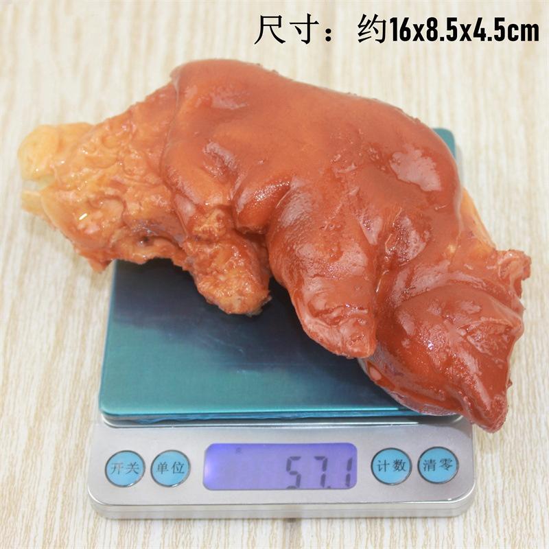 

Simulation Braised Pig Trotters Fake Food Model Kitchen Prop Roast Restaurant Western Food Decoration Table Window Home Decor