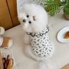 Spring and Summer New Style Dog T-Shirts Are Better Than Panda Mi's Floral Princess Dress Pet Clothing