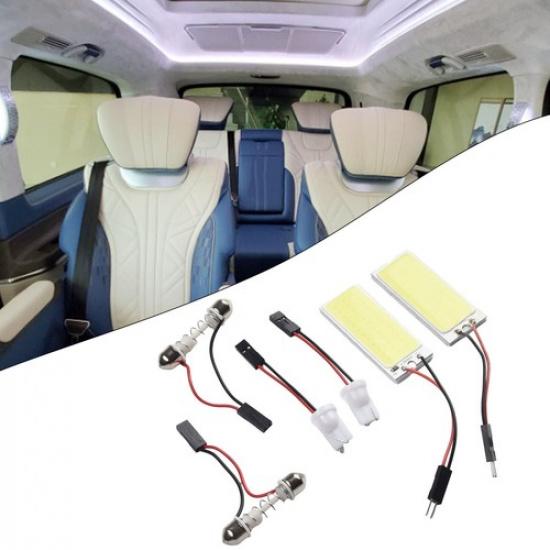 Bulbs Panel Lights Panel Lamp Car Interior 2Pcs DC12V Xenon HID Dome Map Light