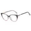 Fashion Cat Eye Myopia Glasses For Women Outdoor UV Protection Prescription Glasses Spring hinge Near Sight Eyeglasses
