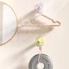1-10PCS No Drill Wall Mounted Clothes Rack Adjustable Hanging Organizer for Balcony Laundry Storage Space Saving Home Drying Rod